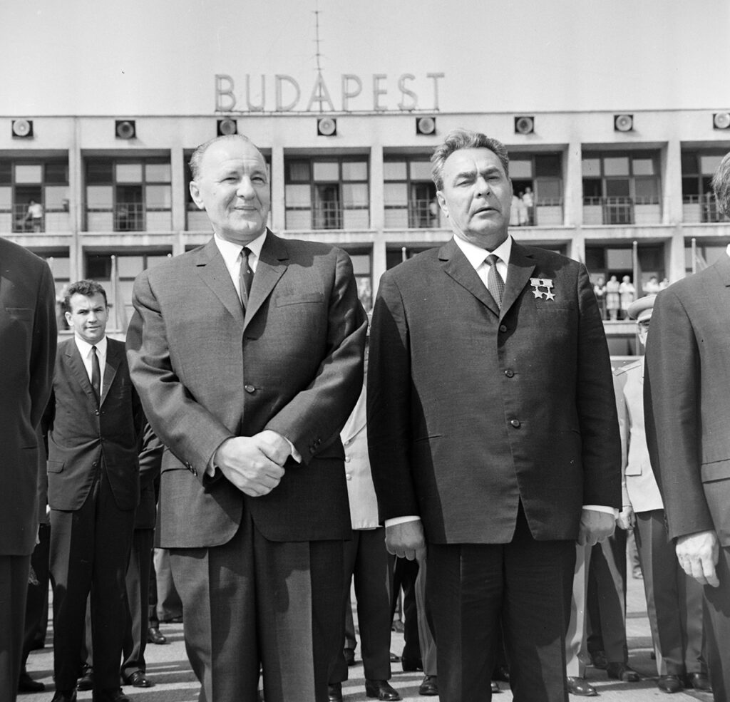 kádár és brezsnyev