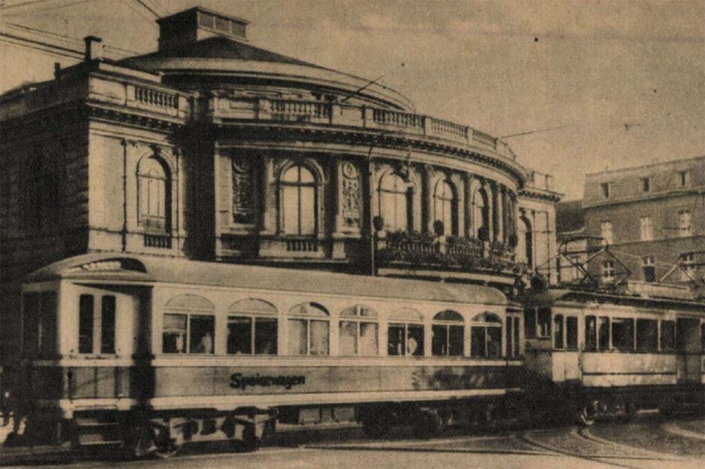 büfékocsi, németország, villamos