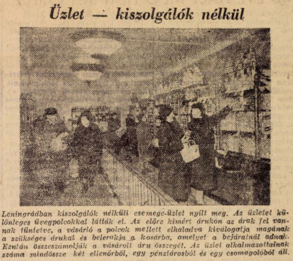 leningrád önkiszolgáló bolt